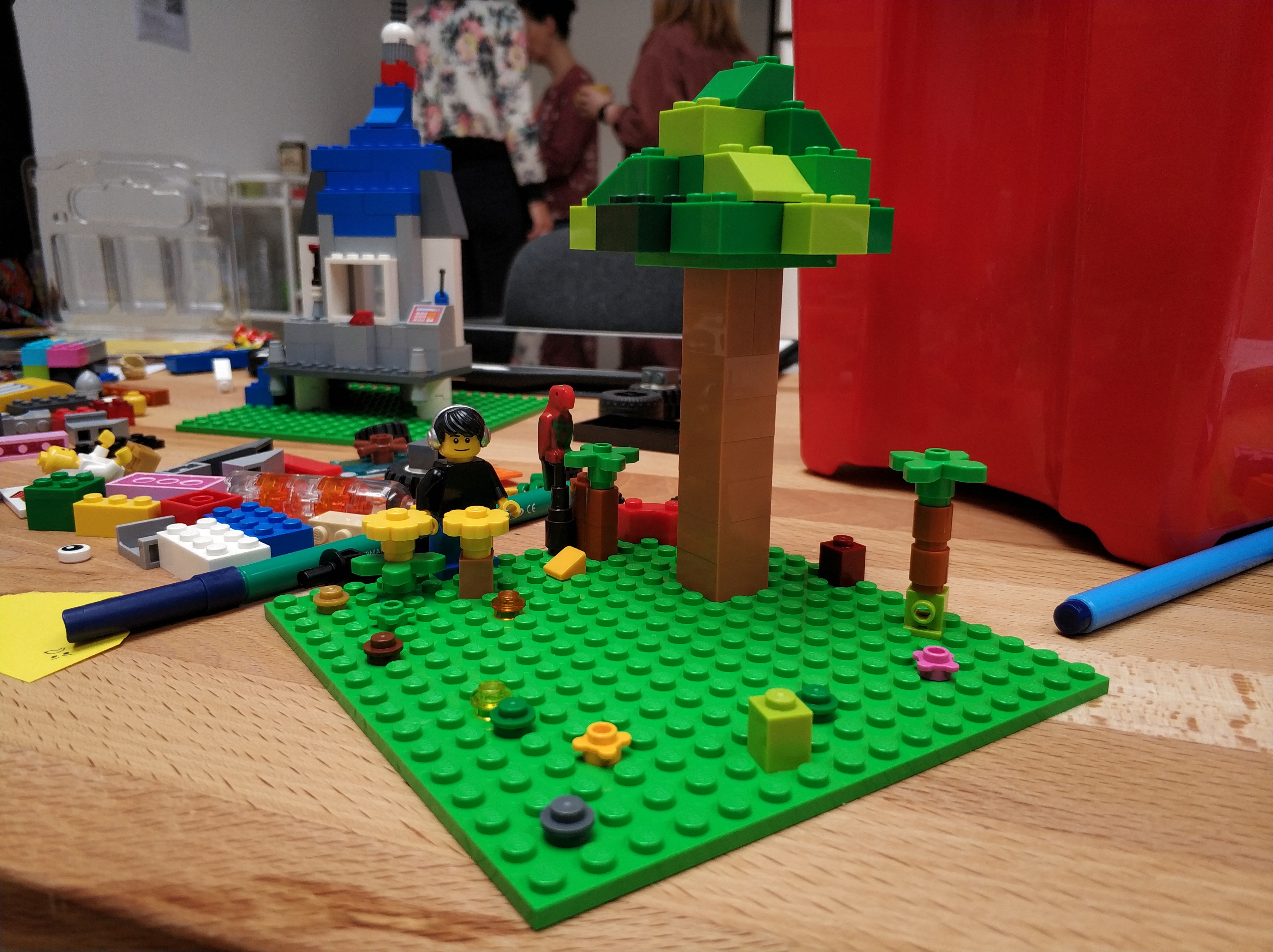 Strengthening our storytelling with Legos – planet Earth.