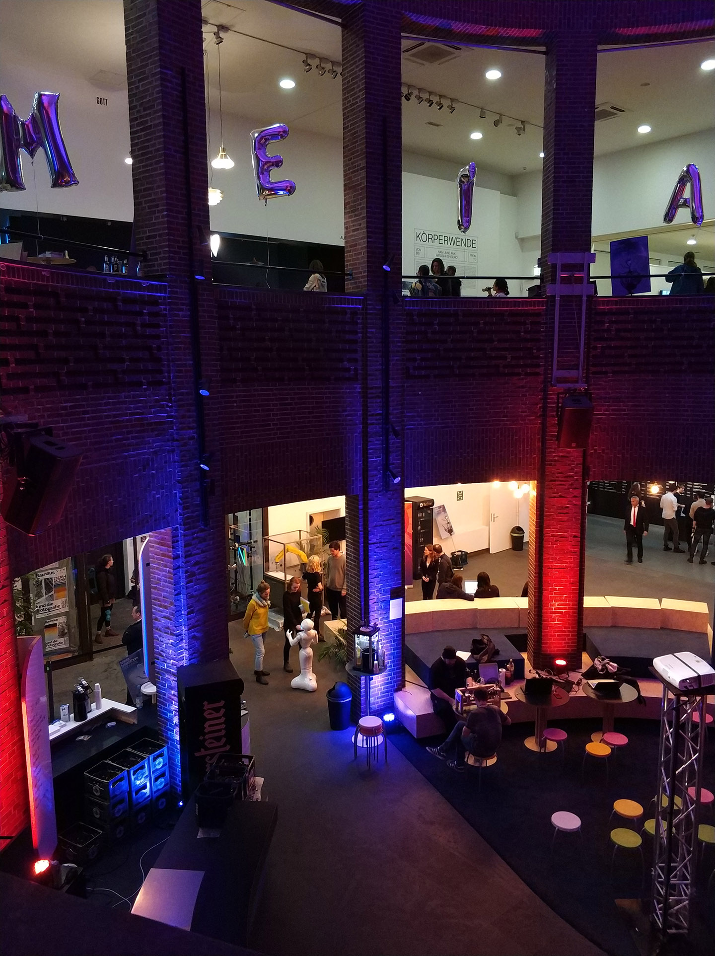 Meta Marathon 2019 venue hall