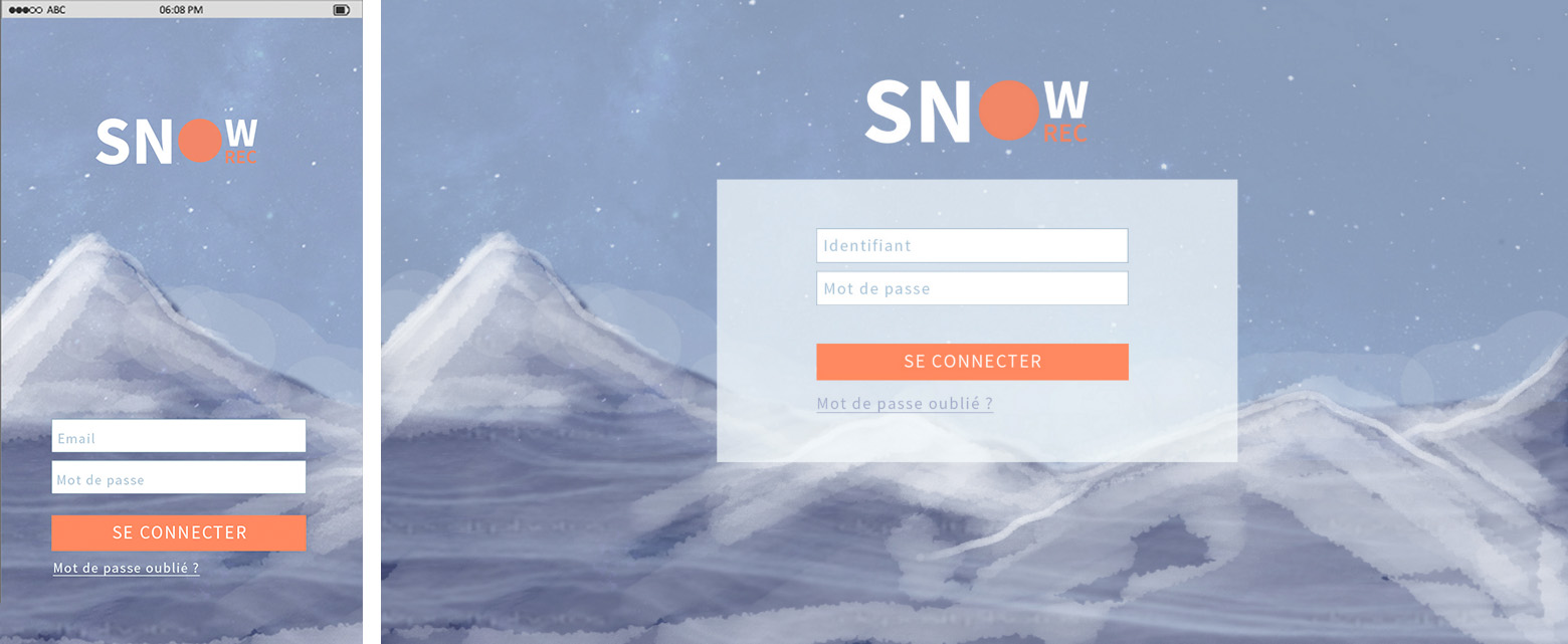 SnowRec app-portal